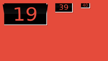 A flat css-only countdown and countup built with modern frontend techniques for responsive and reusable UI.