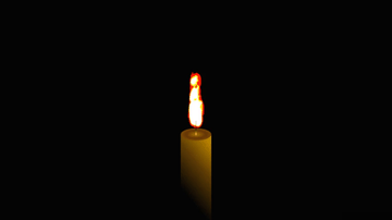 A a css candle animation built with modern frontend techniques for responsive and reusable UI.