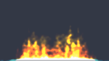 A a css-only fire built with modern frontend techniques for responsive and reusable UI.