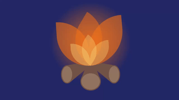 A fire built with modern frontend techniques for responsive and reusable UI.