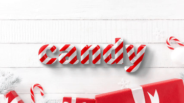 A christmas candy cane text effect with fs pimlico built with modern frontend techniques for responsive and reusable UI.