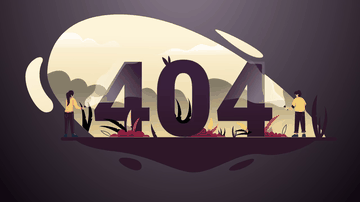 A 404 error page built with modern frontend techniques for responsive and reusable UI.