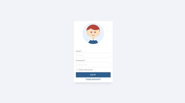 A animated login form built with modern frontend techniques for responsive and reusable UI.