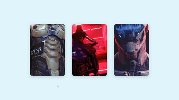 A glassmorphism card ui design built with modern frontend techniques for responsive and reusable UI.