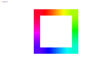 A css rainbow gradient border built with modern frontend techniques for responsive and reusable UI.