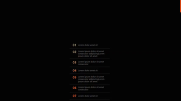 A css gradient counter list built with modern frontend techniques for responsive and reusable UI.