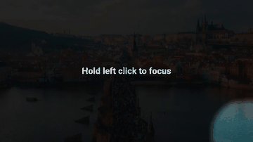 A radial gradient spotlight effect built with modern frontend techniques for responsive and reusable UI.