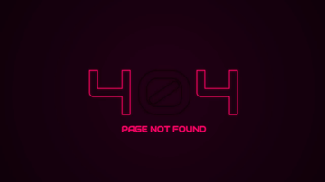 A neon - 404 page not found built with modern frontend techniques for responsive and reusable UI.