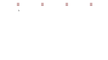 A css hamburger menus built with modern frontend techniques for responsive and reusable UI.