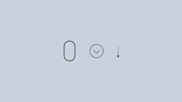 A scroll down icon animation built with modern frontend techniques for responsive and reusable UI.
