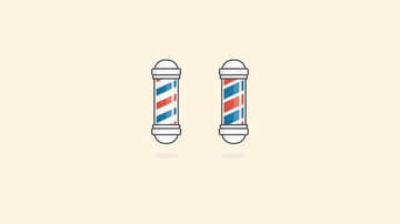 A pure css barber's pole built with modern frontend techniques for responsive and reusable UI.