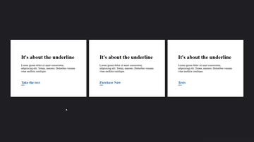 A custom animated links with psuedo elements built with modern frontend techniques for responsive and reusable UI.