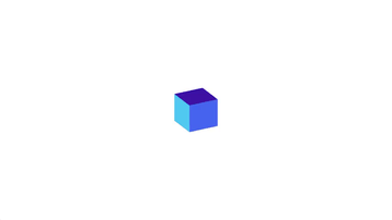 A 3d loader cube built with modern frontend techniques for responsive and reusable UI.