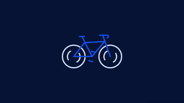 A bicycle preloader built with modern frontend techniques for responsive and reusable UI.