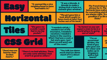 A easy horizontal masonry effect with css grid built with modern frontend techniques for responsive and reusable UI.