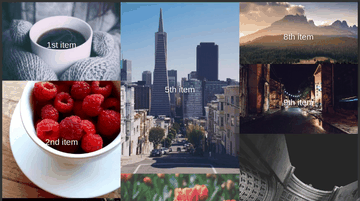A pure css masonry gallery with flexbox built with modern frontend techniques for responsive and reusable UI.