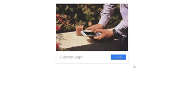 A material card login form built with modern frontend techniques for responsive and reusable UI.