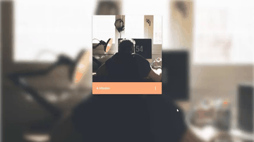 A material card with menu built with modern frontend techniques for responsive and reusable UI.