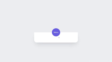 A pure css animated tab menu built with modern frontend techniques for responsive and reusable UI.