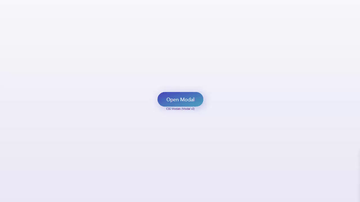 A css modal built with modern frontend techniques for responsive and reusable UI.