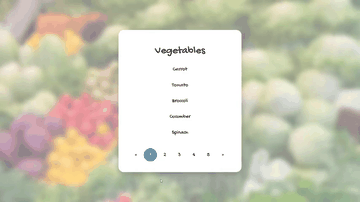 A css only pagination built with modern frontend techniques for responsive and reusable UI.