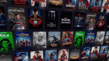 A disney wall parallax. only css built with modern frontend techniques for responsive and reusable UI.