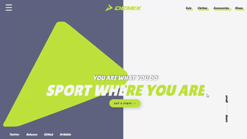 A whole ui without javascript built with modern frontend techniques for responsive and reusable UI.