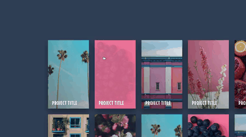 A parallax grid built with modern frontend techniques for responsive and reusable UI.