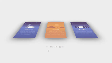 A css 3d hover world places built with modern frontend techniques for responsive and reusable UI.