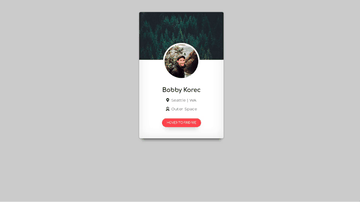 A social card + 3d hover effect built with modern frontend techniques for responsive and reusable UI.