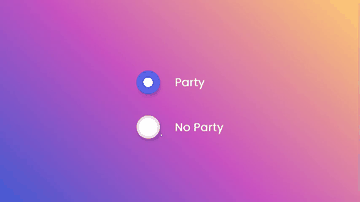 A fluid radio animation built with modern frontend techniques for responsive and reusable UI.