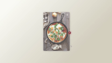 A recipe card built with modern frontend techniques for responsive and reusable UI.