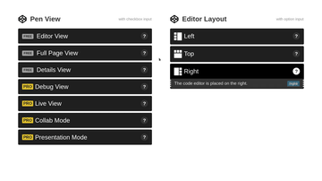 A hide/reveal useful info - pure css built with modern frontend techniques for responsive and reusable UI.