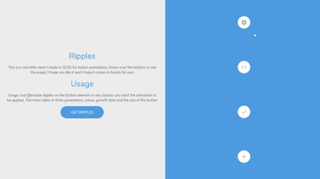 A ripples built with modern frontend techniques for responsive and reusable UI.