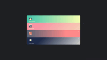 A html+css only accordion built with modern frontend techniques for responsive and reusable UI.