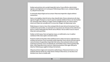 A stacked flexible slides layout built with modern frontend techniques for responsive and reusable UI.