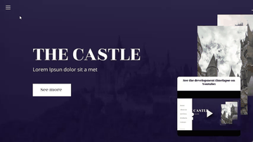 A animated sidebar left built with modern frontend techniques for responsive and reusable UI.