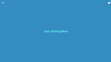 A easy sliding menu built with modern frontend techniques for responsive and reusable UI.
