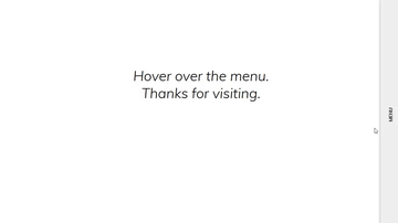 A pure css slide out menu built with modern frontend techniques for responsive and reusable UI.