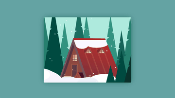 A snowy day - pure css animation built with modern frontend techniques for responsive and reusable UI.