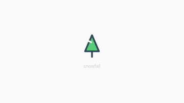 A snowfall built with modern frontend techniques for responsive and reusable UI.