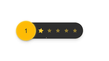 A star ratings built with modern frontend techniques for responsive and reusable UI.