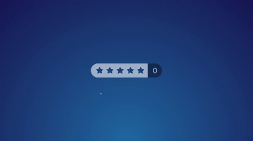 A rating & counter - pure css built with modern frontend techniques for responsive and reusable UI.