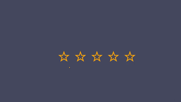A star rating built with modern frontend techniques for responsive and reusable UI.