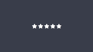 A pure css star rating widget built with modern frontend techniques for responsive and reusable UI.