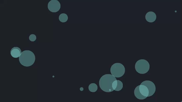 A bubble float built with modern frontend techniques for responsive and reusable UI.