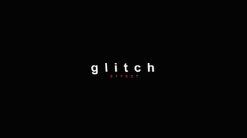 A glitch effect built with modern frontend techniques for responsive and reusable UI.