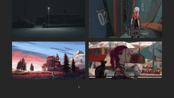 A thumbnail hover full grid view built with modern frontend techniques for responsive and reusable UI.