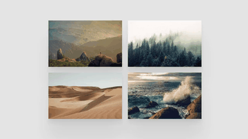 A thumbnail hover interaction built with modern frontend techniques for responsive and reusable UI.