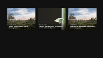 A css thumbnail text hover built with modern frontend techniques for responsive and reusable UI.